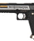 WE-Tech Hi-Capa 6" IREX Full Auto Competition GBB Airsoft Pistol (Black / Silver / Gold Barrel / With Markings)