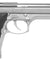 WE Tech Airsoft Full Metal M9 Tactical Gas Blowback Pistol (Silver)