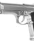 WE Tech Airsoft Full Metal M9 Tactical Gas Blowback Pistol (Silver)
