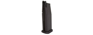 We Tech 25rd 3.8 / 4.3 Hi-Capa Gas Blowback Pistol Magazine (Black)