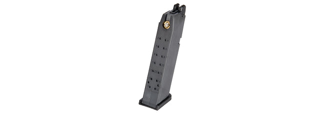 We Tech G17 / G18 25rd Nylon Polymer Gas Blowback Magazine (Black)