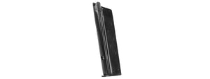 We M1911 MEU Single Stack 15rd Airsoft Gas Blowback Magazine (Black)