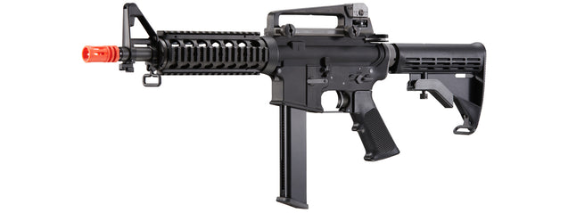 WE-Tech M4 CQB PCC Gas Blowback Airsoft Rifle (Color: Black)