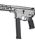 Zion Arms R&D Precision Licensed PW9 Mod 1 Long Rail Airsoft Rifle with Delta Stock (Color: Grey)
