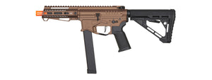 Zion Arms R&D Precision Licensed PW9 Mod 1 Airsoft Rifle with Delta Stock (Color: Bronze)