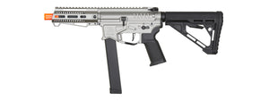 Zion Arms R&D Precision Licensed PW9 Mod 1 Airsoft Rifle with Delta Stock (Color: Grey)