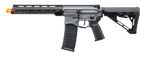 Zion Arms R15 Mod 1 Long Rail Airsoft Rifle with Delta Stock (Color: Grey)