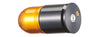 Lancer Tactical CNC Aluminum Airsoft 40mm Green Gas Grenade Shell (Color: Gold / Black)