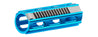 Lancer Tactical 14 Teeth Reinforced Aluminum Piston with Steel Teeth (Color: Blue)