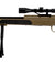 ZM51T MK51 Spring Bolt Action Airsoft Rifle W/ Scope (TAN)
