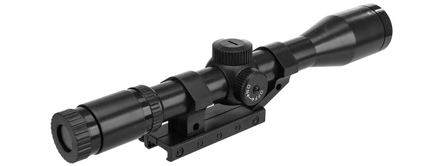 Zm52 Plastic Mk96 Scope W/ Rail Mount (Black) Airsoft Gun 