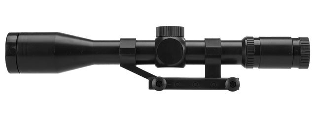 Zm52 Plastic Mk96 Scope W/ Rail Mount (Black) Airsoft Gun 