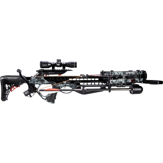 Barnett Ts380 Crossbow With Crank Cocking Device & Multi-Reticle Scope