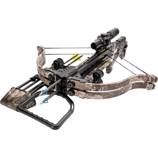 Excalibur Twinstrike Crossbow Package Mossy Oak Breakup Country With Overwatch Scope