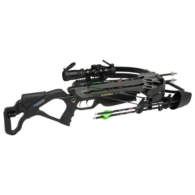 Excalibur Twinstrike Tac2 Crossbow Package Black With Tact 100 Scope And Charger Ext